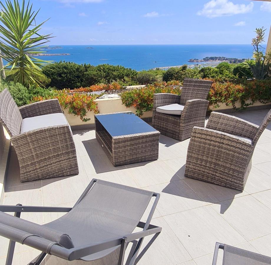Vue Mer Imprenable Et Piscine Бандоль Экстерьер фото