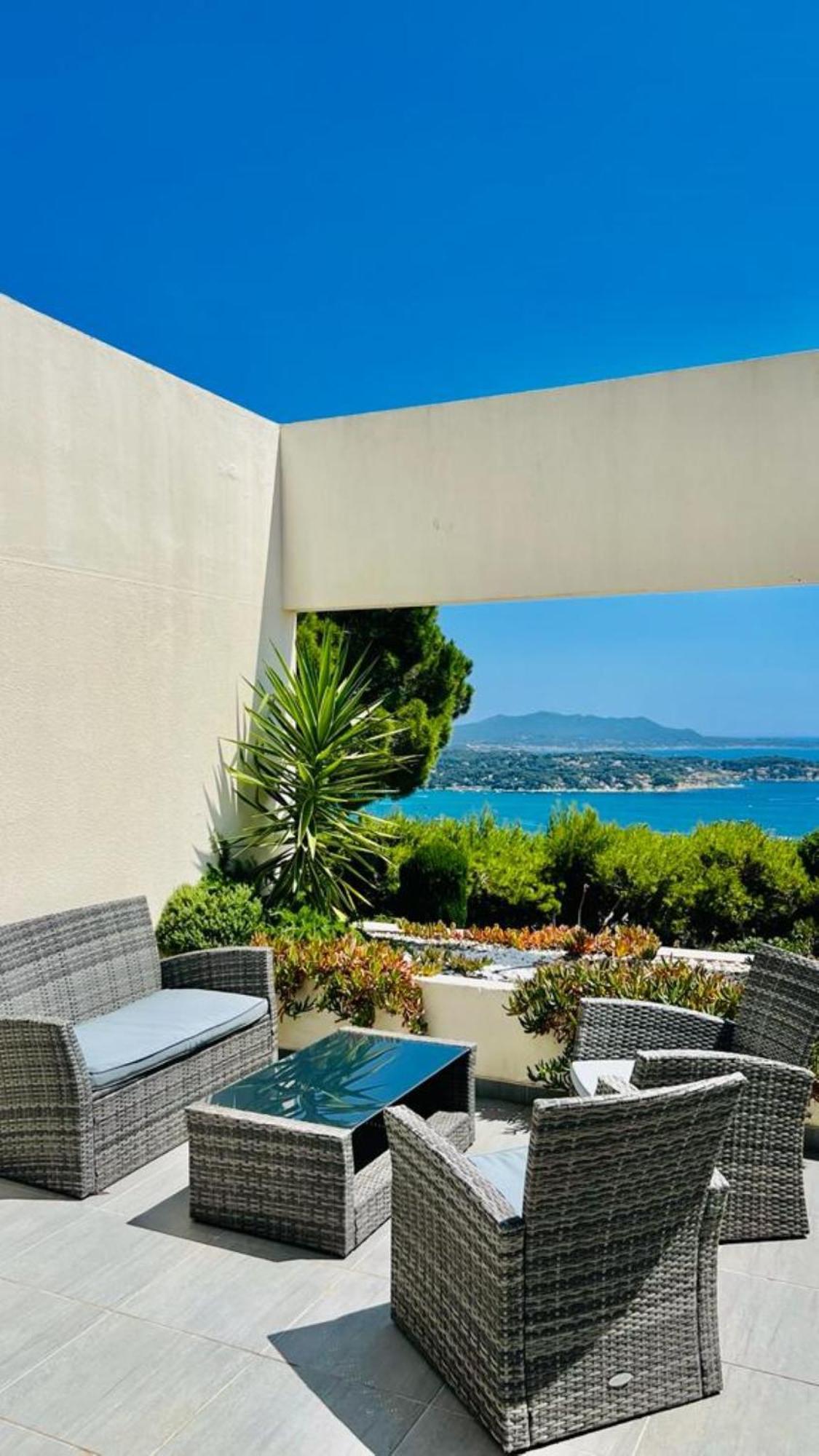 Vue Mer Imprenable Et Piscine Бандоль Экстерьер фото